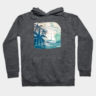 Tropical voyage Hoodie